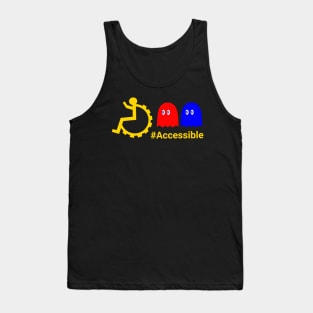 #Accessible Pacman Tank Top